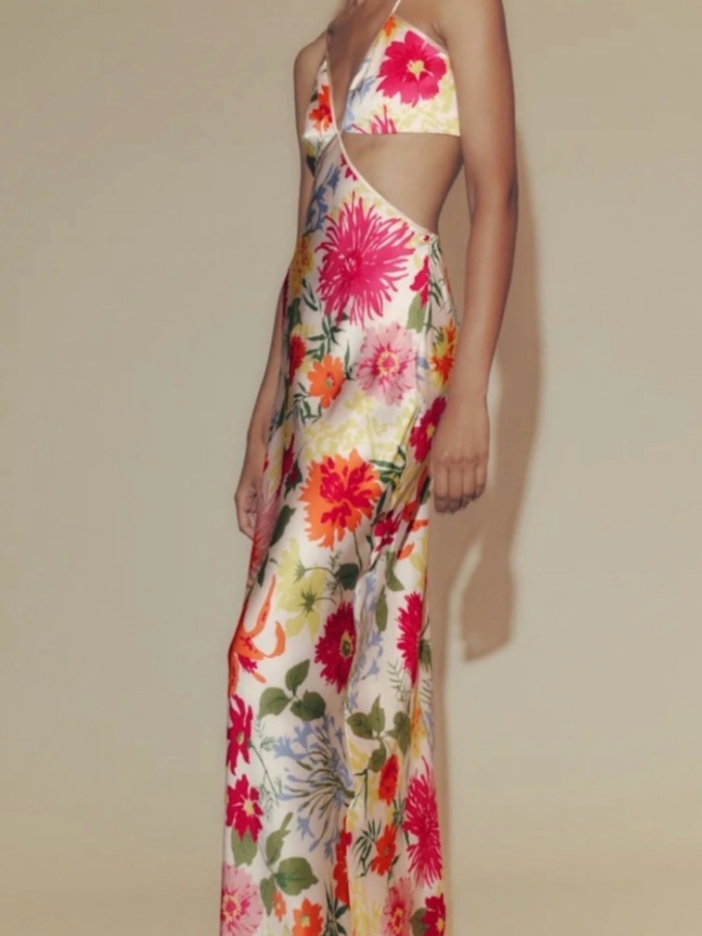 Reformation Poppies Silk Maxi Dress - fabrizia pattern. Never worn.